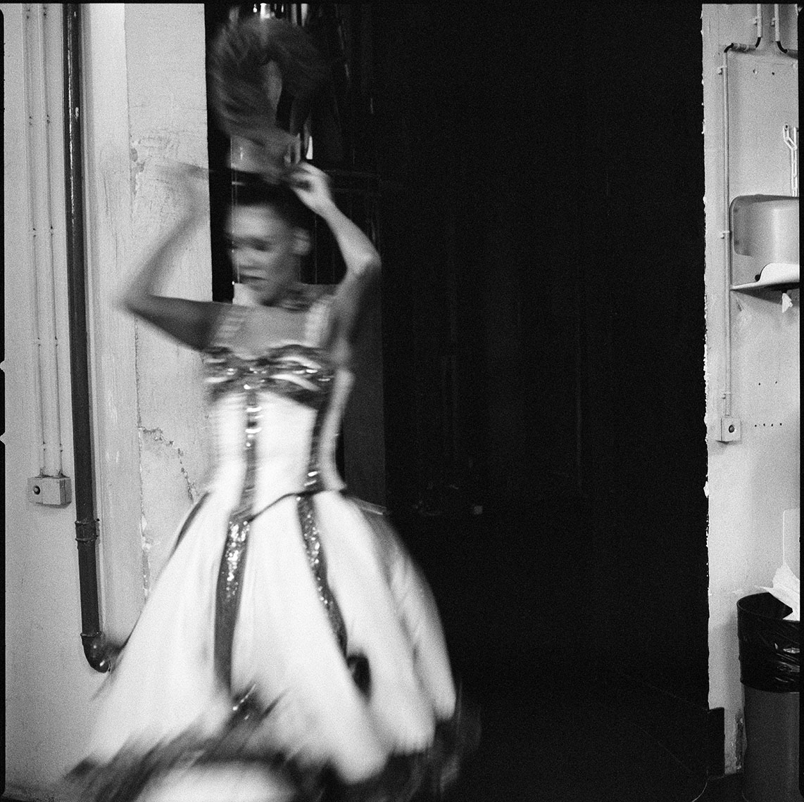 Backstage at Le Moulin Rouge in Paris